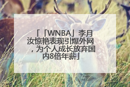 「WNBA」李月汝惊艳表现引爆外网，为个人成长放弃国内8倍年薪