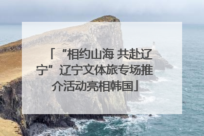 “相约山海 共赴辽宁”辽宁文体旅专场推介活动亮相韩国
