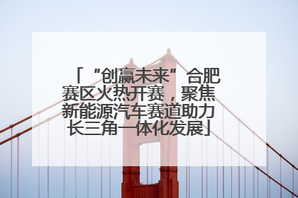 “创赢未来”合肥赛区火热开赛，聚焦新能源汽车赛道助力长三角一体化发展
