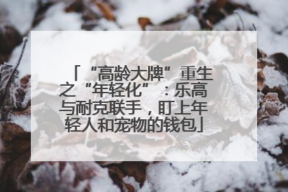 “高龄大牌”重生之“年轻化”：乐高与耐克联手，盯上年轻人和宠物的钱包