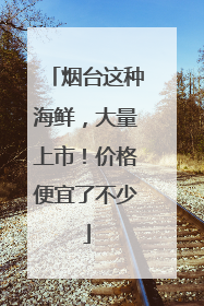 烟台这种海鲜，大量上市！价格便宜了不少