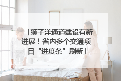 狮子洋通道建设有新进展！省内多个交通项目“进度条”刷新