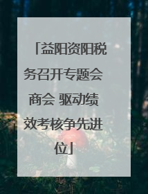 益阳资阳税务召开专题会商会 驱动绩效考核争先进位