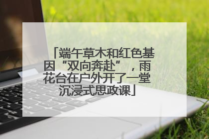 端午草木和红色基因“双向奔赴”，雨花台在户外开了一堂沉浸式思政课