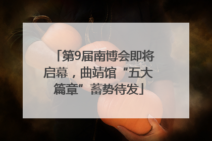 第9届南博会即将启幕，曲靖馆“五大篇章”蓄势待发
