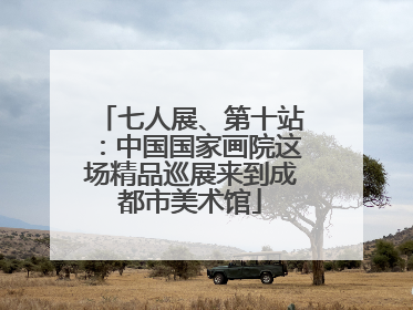 七人展、第十站：中国国家画院这场精品巡展来到成都市美术馆
