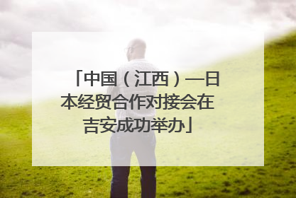 中国（江西）—日本经贸合作对接会在吉安成功举办