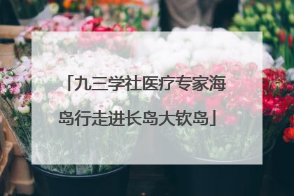 九三学社医疗专家海岛行走进长岛大钦岛