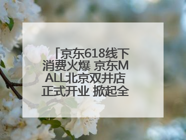 京东618线下消费火爆 京东MALL北京双井店正式开业 掀起全城打卡热潮