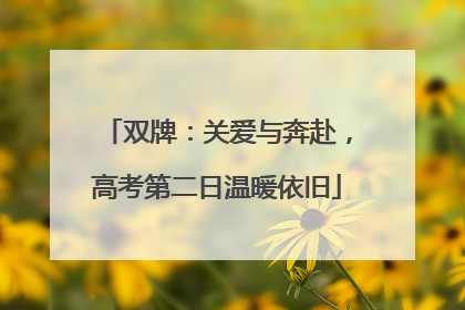 双牌：关爱与奔赴，高考第二日温暖依旧
