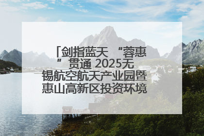 剑指蓝天 “蓉惠”贯通 2025无锡航空航天产业园暨惠山高新区投资环境推介会在成都举行