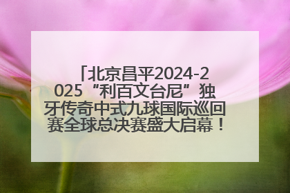 北京昌平2024-2025“利百文台尼”独牙传奇中式九球国际巡回赛全球总决赛盛大启幕！冠军500万