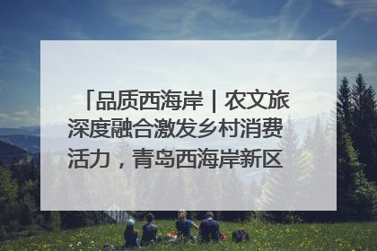 品质西海岸｜农文旅深度融合激发乡村消费活力，青岛西海岸新区的乡村振兴实践