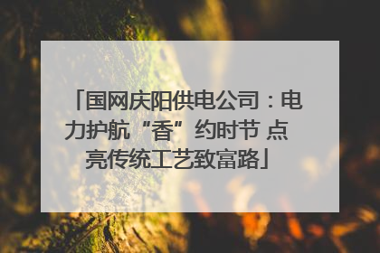 国网庆阳供电公司：电力护航“香”约时节 点亮传统工艺致富路