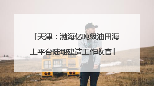 天津：渤海亿吨级油田海上平台陆地建造工作收官