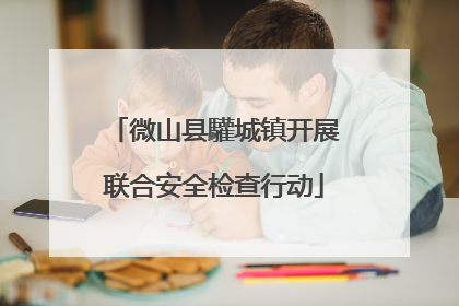 微山县驩城镇开展联合安全检查行动