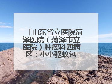 山东省立医院菏泽医院（菏泽市立医院）肿瘤科四病区：小小驱蚊包 暖暖医患情