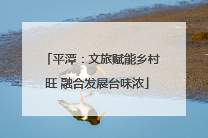 平潭：文旅赋能乡村旺 融合发展台味浓