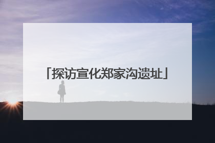 探访宣化郑家沟遗址