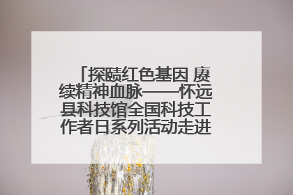 探赜红色基因 赓续精神血脉——怀远县科技馆全国科技工作者日系列活动走进怀远县实验中学