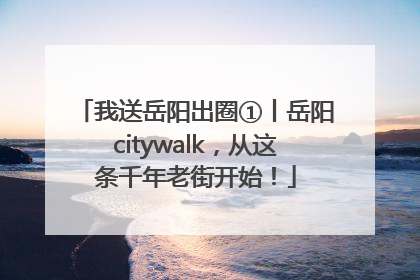 我送岳阳出圈①丨岳阳citywalk，从这条千年老街开始！
