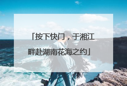 按下快门，于湘江畔赴湖南花海之约