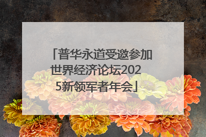 普华永道受邀参加世界经济论坛2025新领军者年会