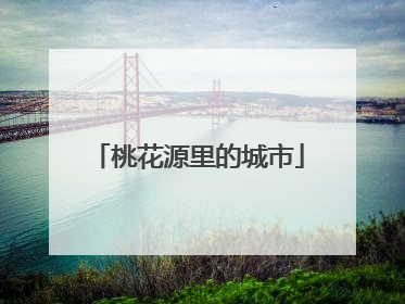桃花源里的城市