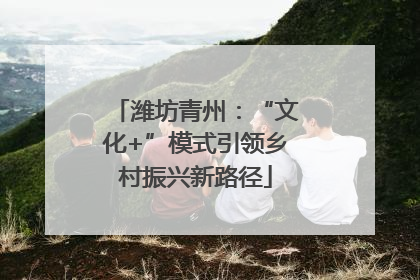 潍坊青州：“文化+”模式引领乡村振兴新路径