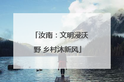 汝南：文明浸沃野 乡村沐新风
