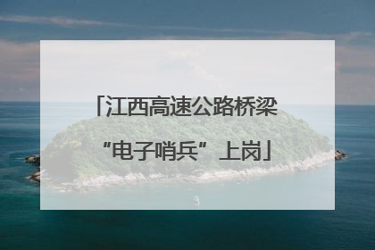 江西高速公路桥梁“电子哨兵”上岗