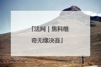 法网｜焦科维奇无缘决赛
