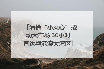 清徐“小菜心”撬动大市场 36小时直达粤港澳大湾区