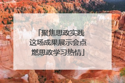 聚焦思政实践 这场成果展示会点燃思政学习热情