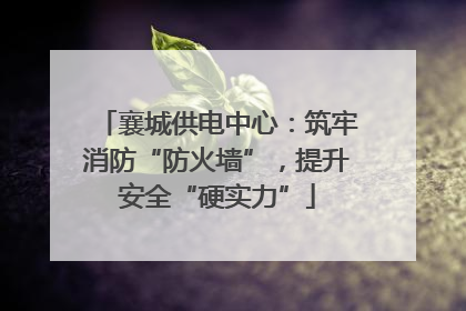 襄城供电中心：筑牢消防“防火墙”，提升安全“硬实力”