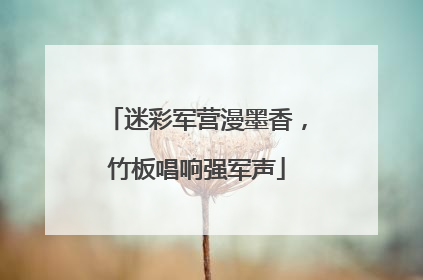 迷彩军营漫墨香，竹板唱响强军声