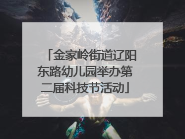 金家岭街道辽阳东路幼儿园举办第二届科技节活动
