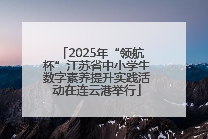 2025年“领航杯”江苏省中小学生数字素养提升实践活动在连云港举行