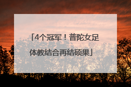 4个冠军！普陀女足体教结合再结硕果